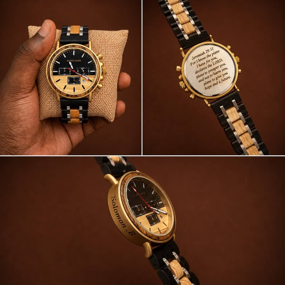 Wooden watch