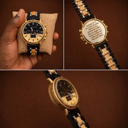 Wooden watch