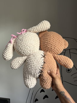 Two headed plushie