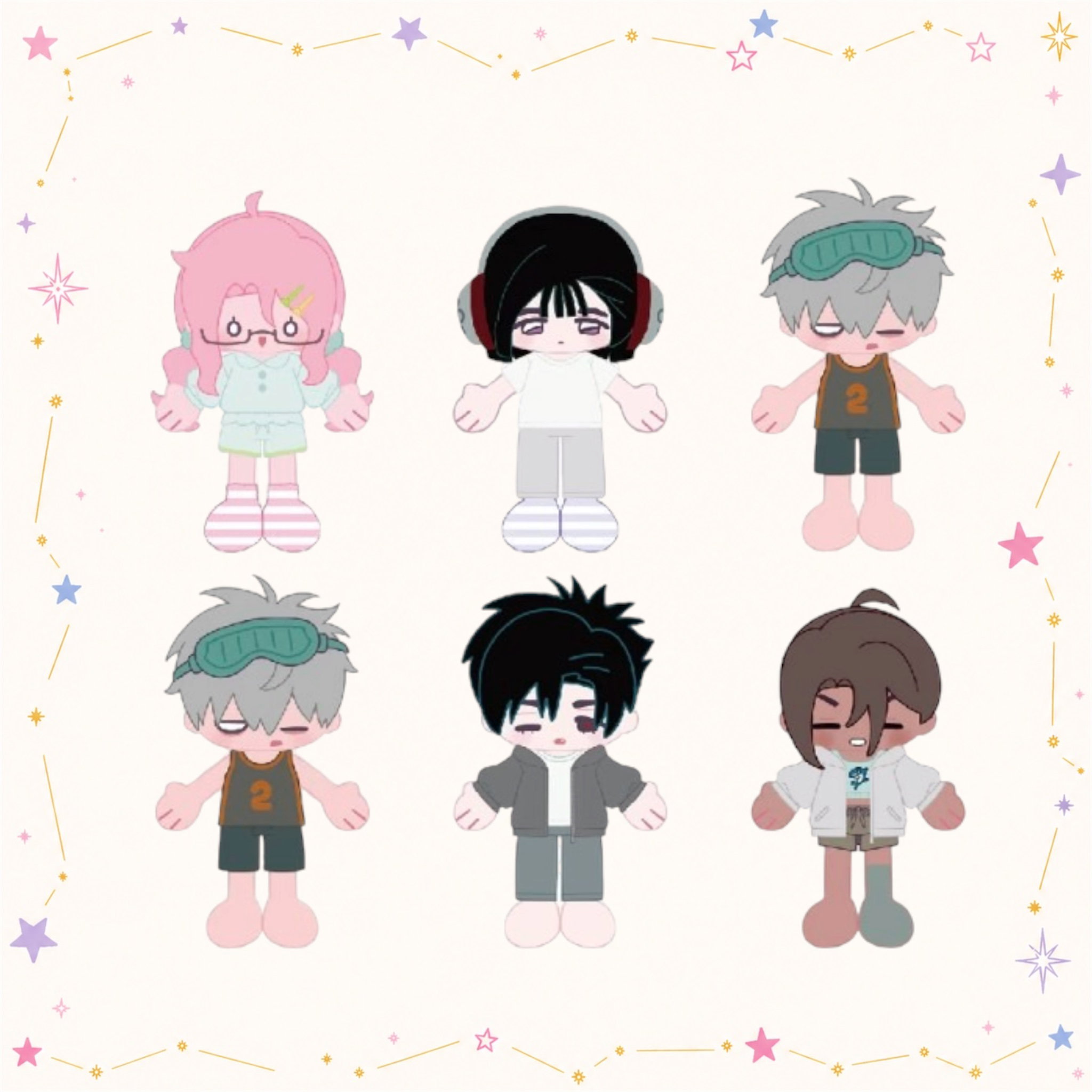 Alien stage Dreaming Hours series - ChuiChui style plush Toy _0