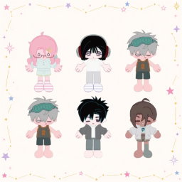 Alien stage Dreaming Hours series - ChuiChui style plush Toy 