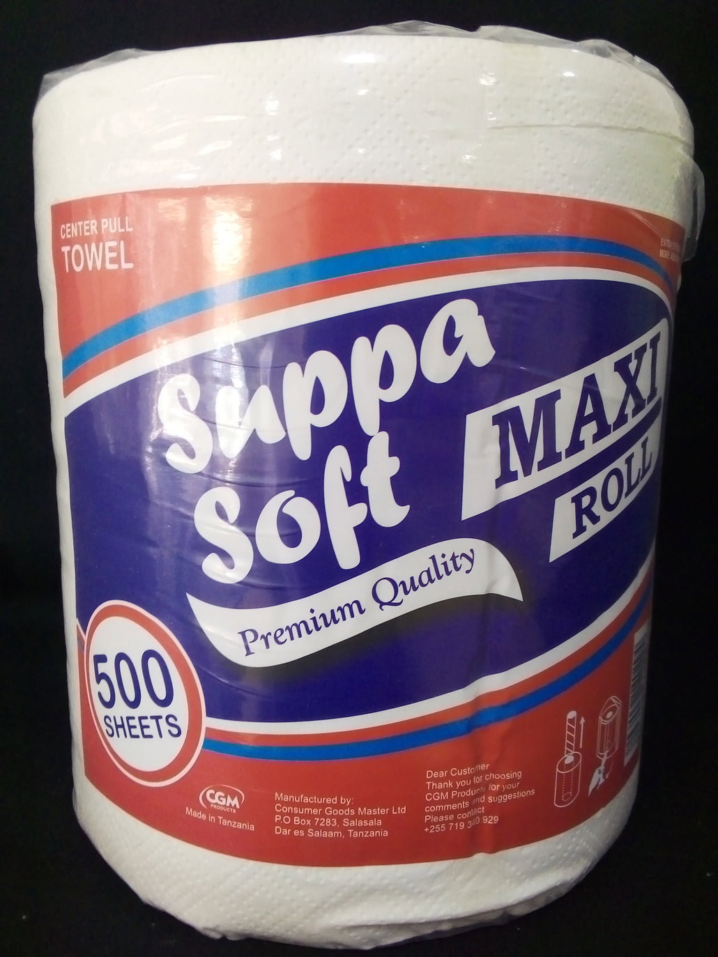 Suppa Soft Premium Paper Towel Pull Maxi Roll