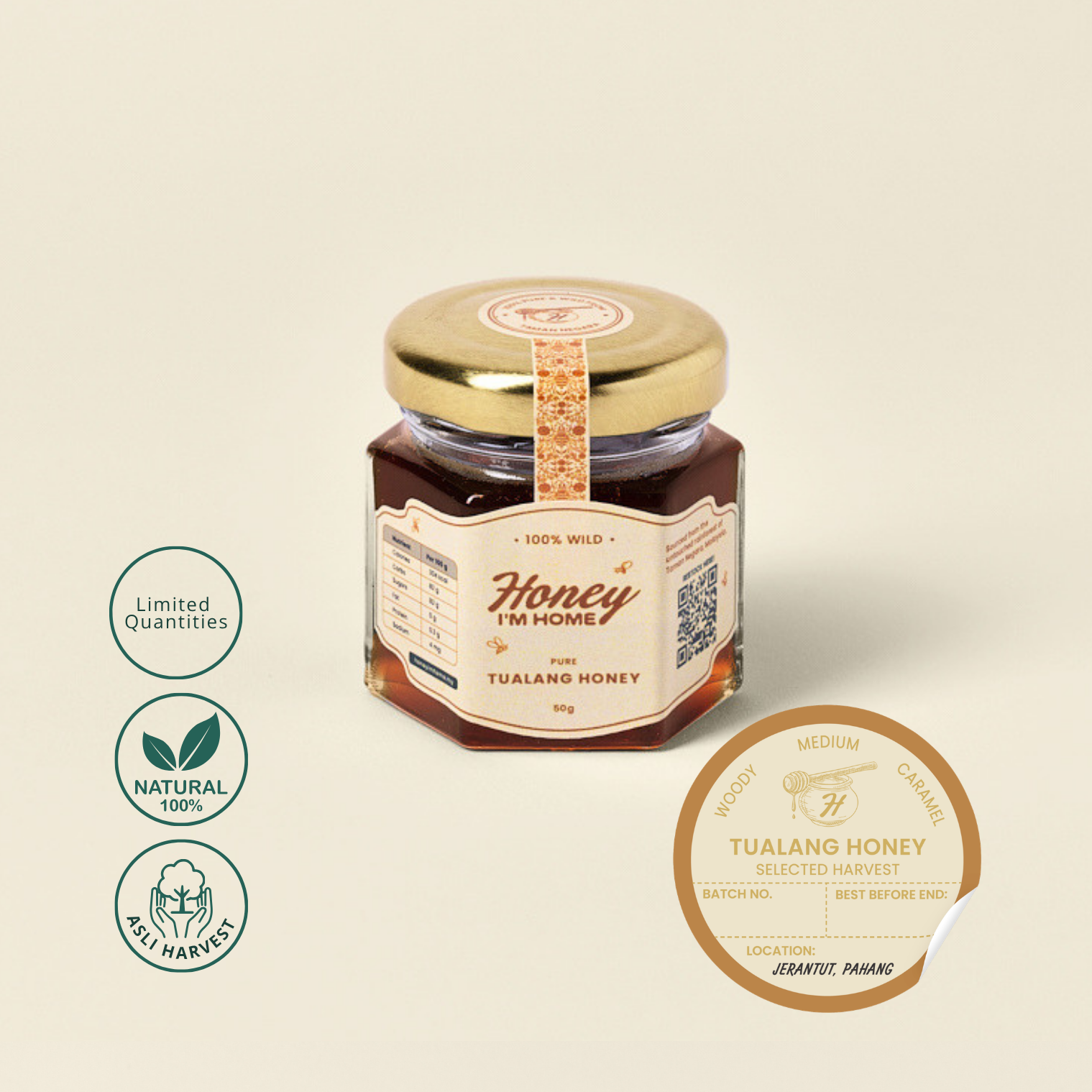 Selected Harvest Tualang Honey (50g)