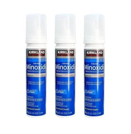 Kirkland minoxidil Foam bottle 
