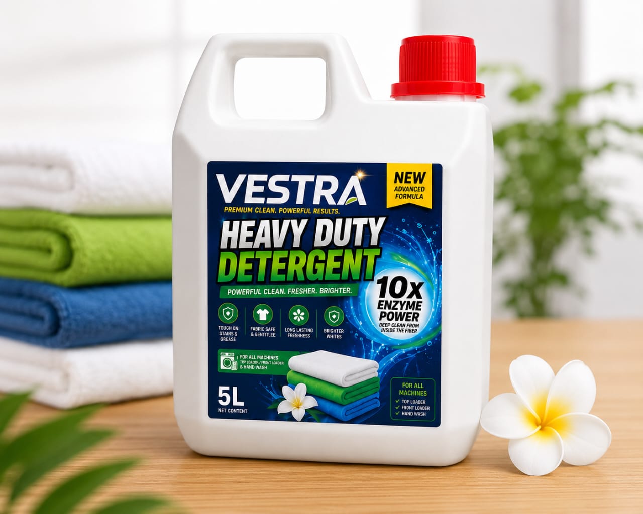 Vestra heavy duty detergent 1 Litre_0