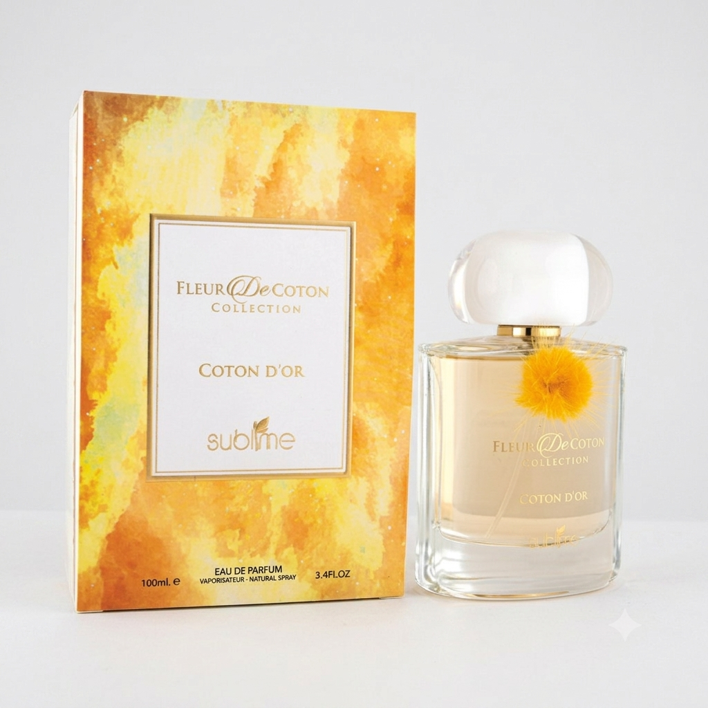 Fleur Decoton Coton D'or