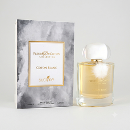 Fleur Decoton Coton Blanc