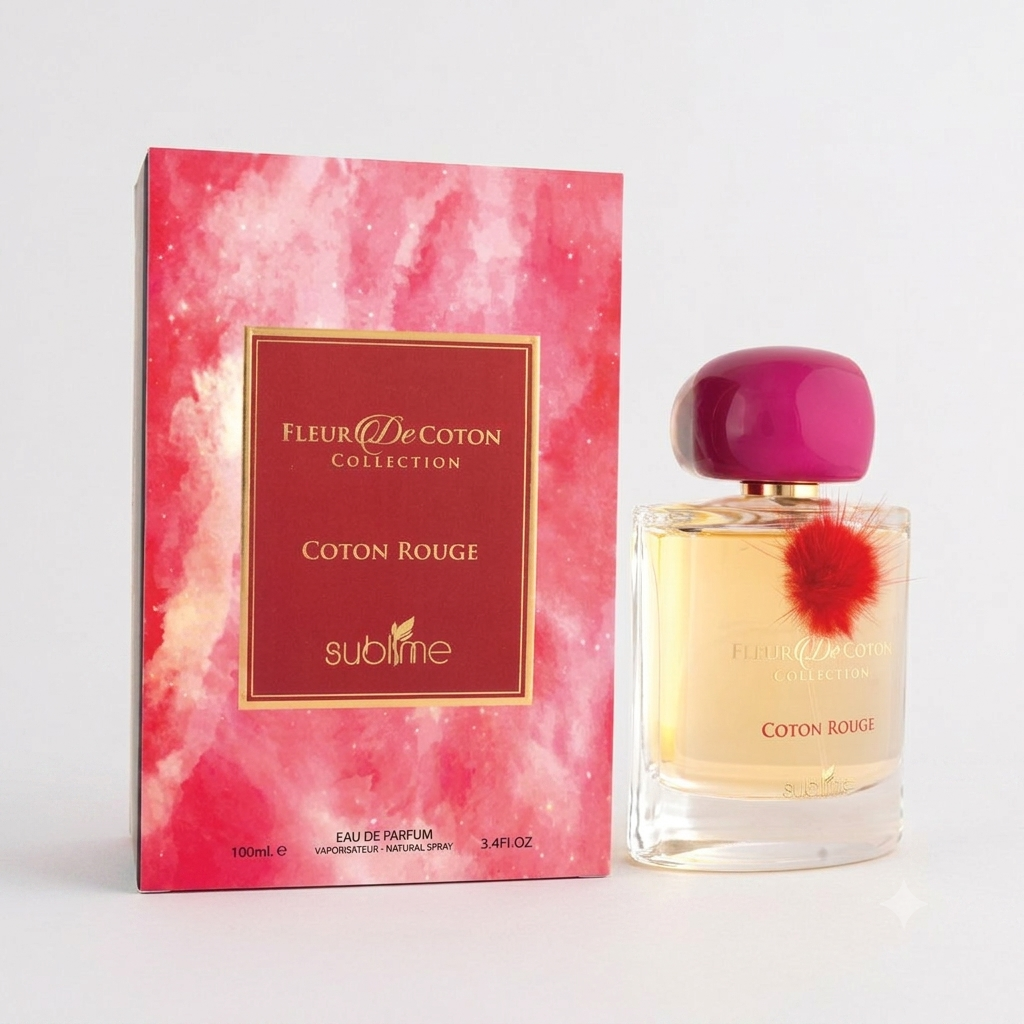 Fleur Decoton Coton Rouge