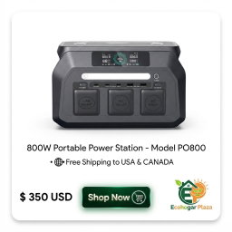 800W Portable Power Station - Model PO800