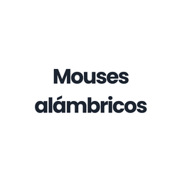 Mouses alámbricos