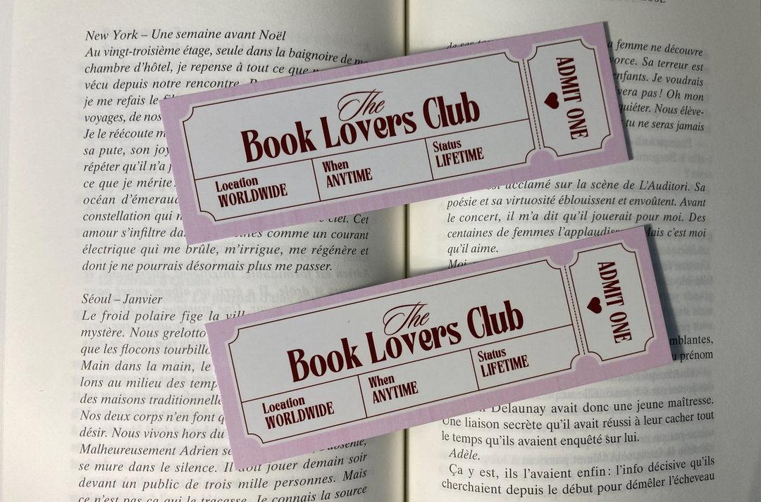 Marque-pages Book Lovers Club