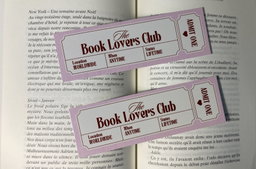 Marque-pages Book Lovers Club