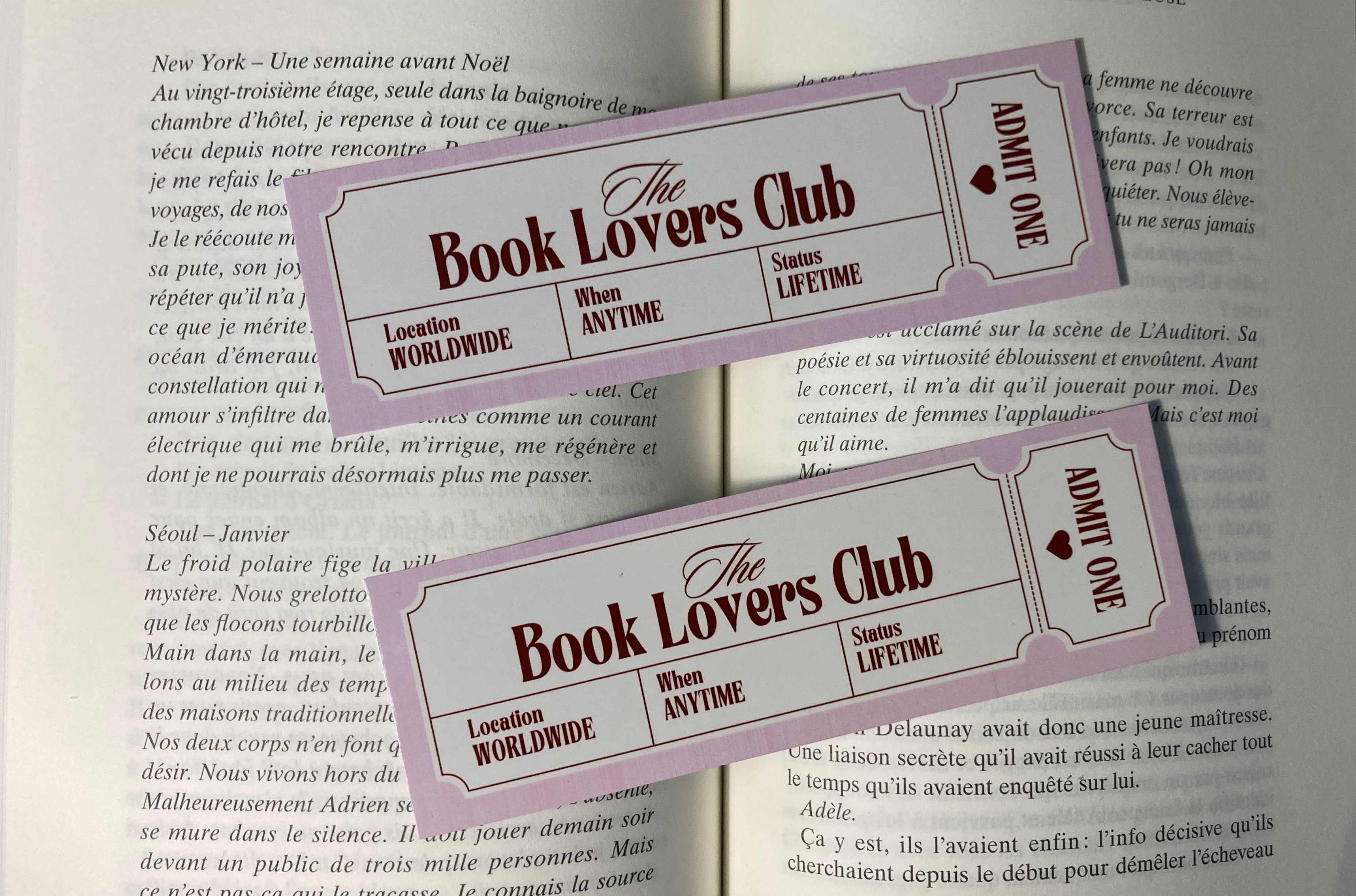 Marque-pages Book Lovers Club