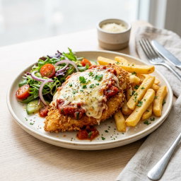 Crispy Chicken Parmigiana