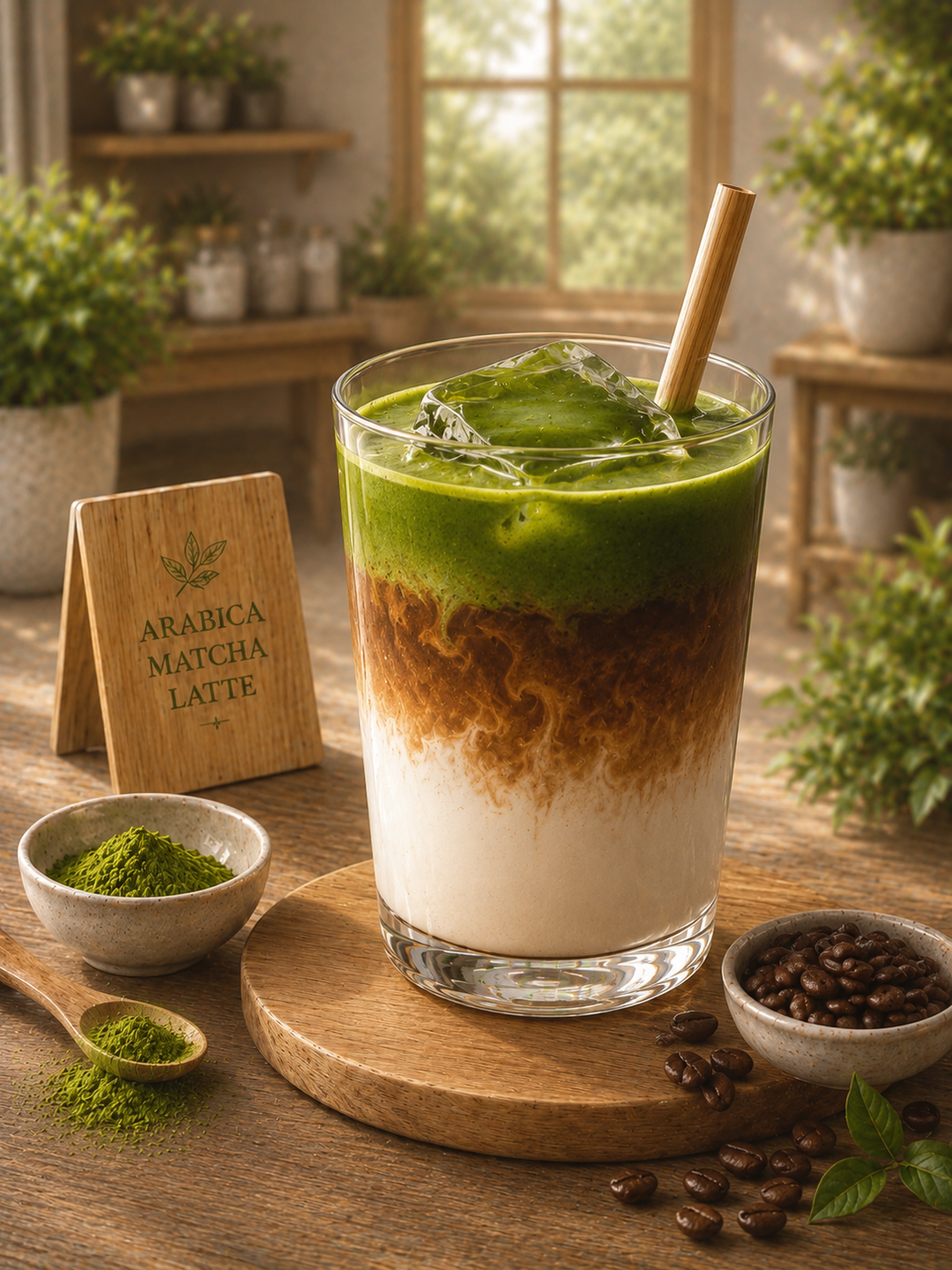 Arabica Coffee Matcha Latte