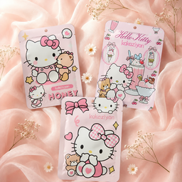 Mascarillas Faciales Hello Kitty pack 2 unidades
