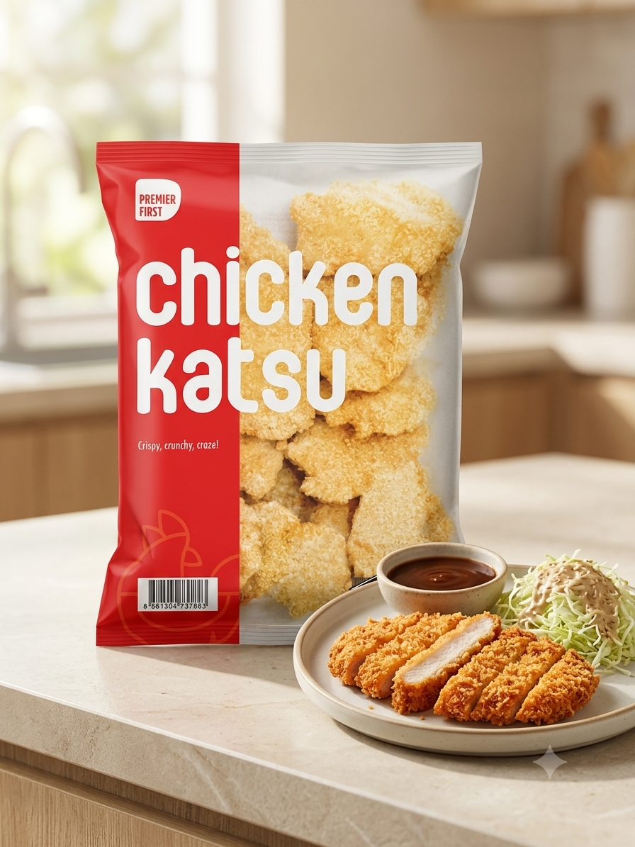 Premier First Spicy Chicken Katsu 1kg/pkt