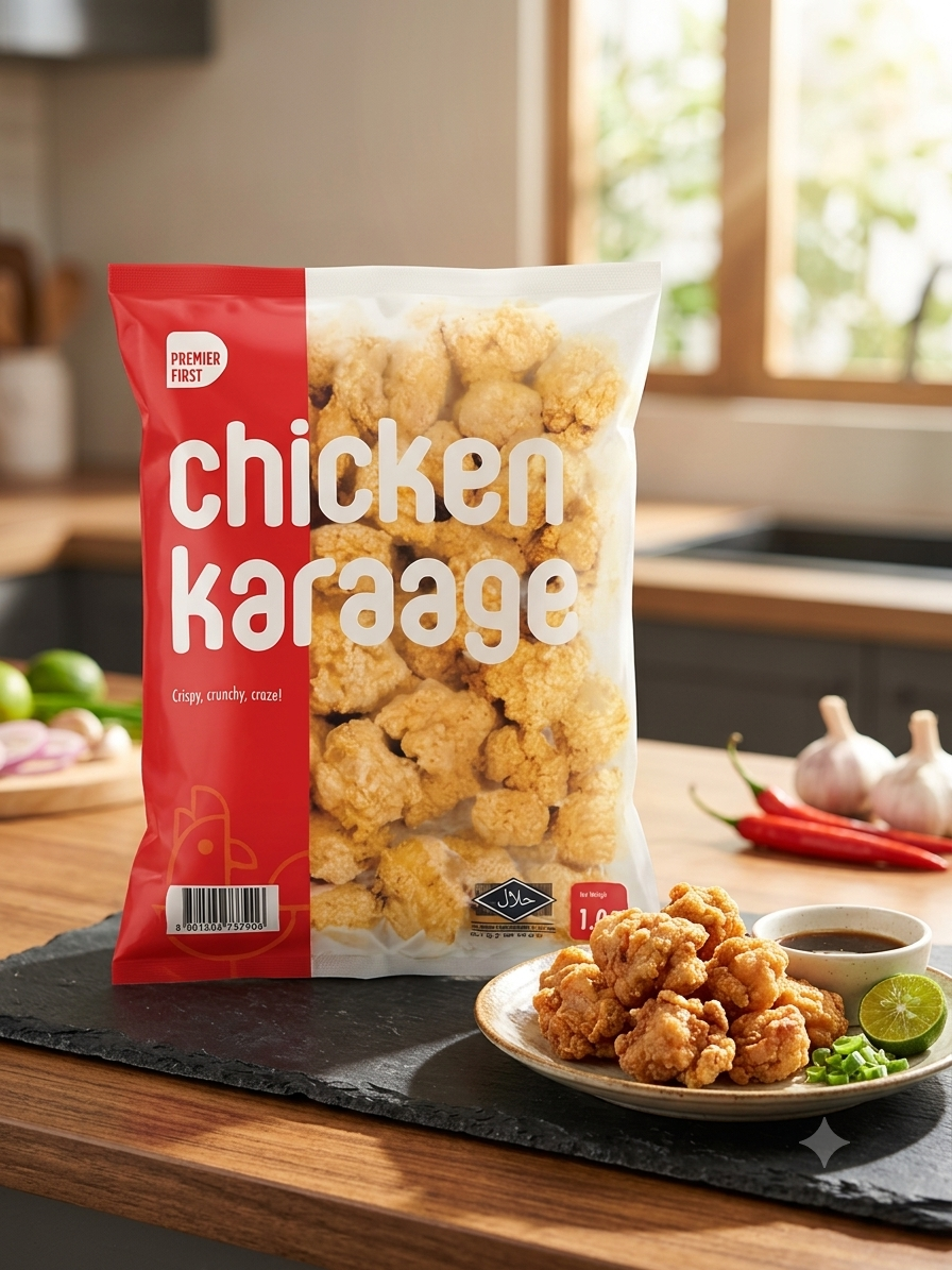 Premier First Chicken Karaage 1kg/pkt