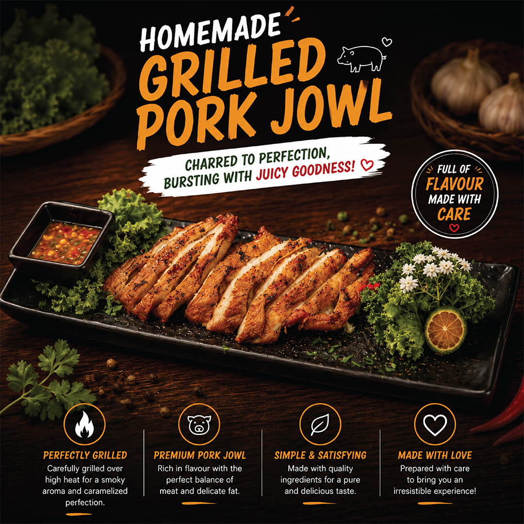 Homemade Grilled Pork Jowl_0
