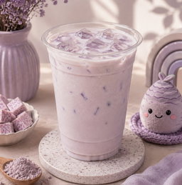 O3 Iced Taro Latte