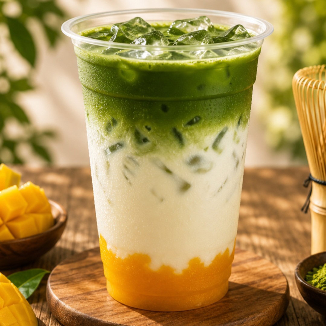 M8 Iced Matcha Mango Bliss