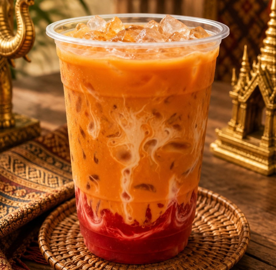 T2 Iced Berry Berry Thai Red Tea