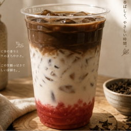 H3 Iced Hojicha Strawberry Fields