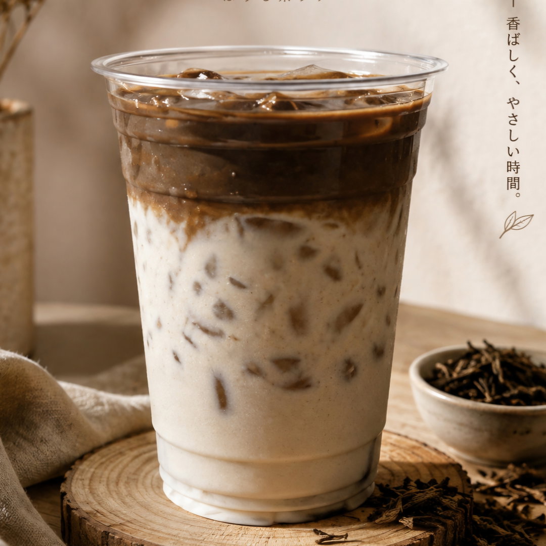 H1 Iced Hojicha Latte *Signature*
