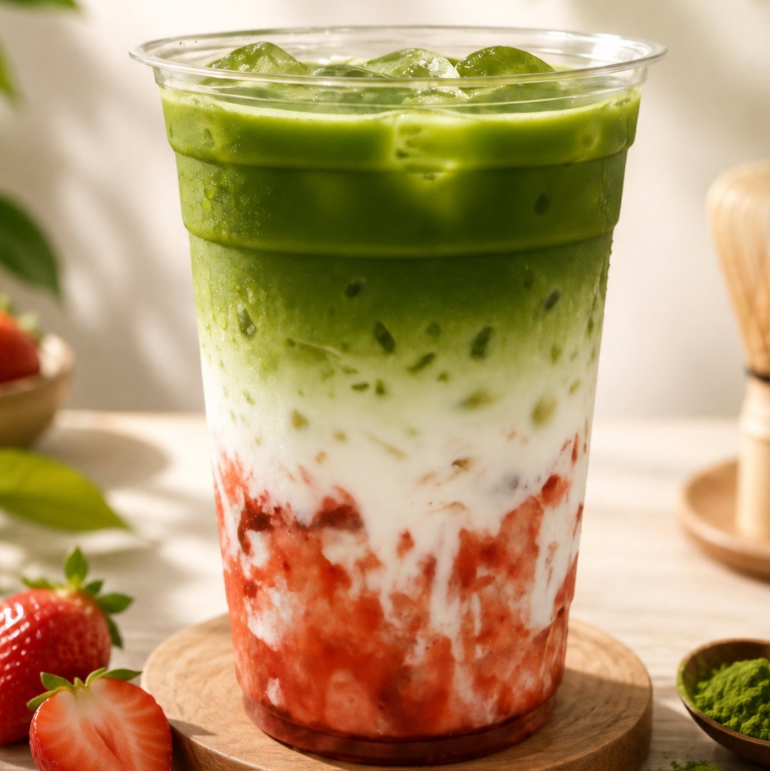 M4 Iced Matcha Strawberry Fields *Signature*
