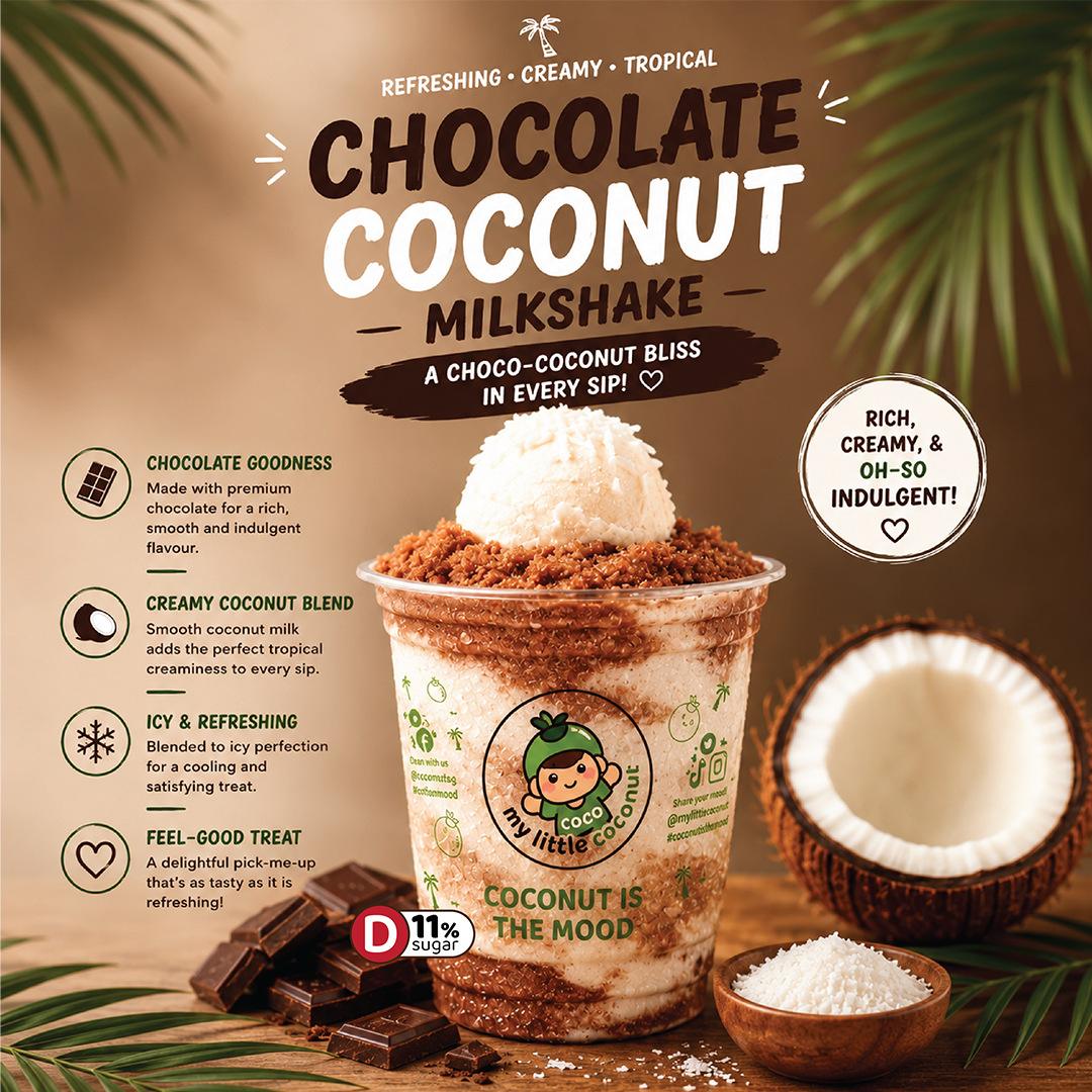 Chocolate Coconut Milkshake