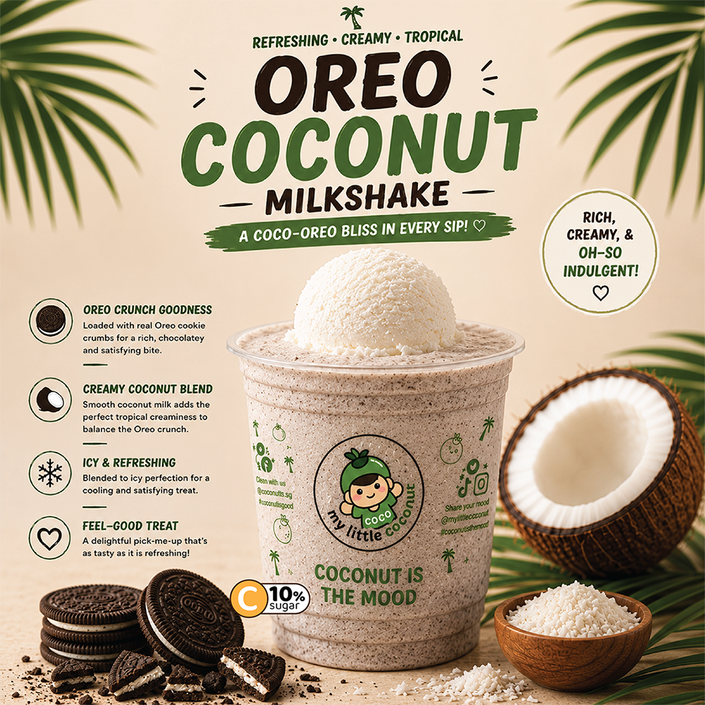 Oreo Coconut Milkshake_0