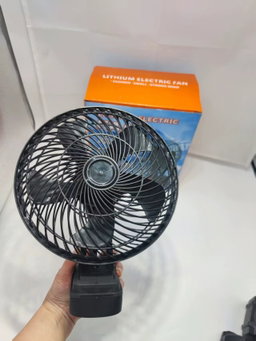 🌀 Ventilateur Rechargeable Portable – Usage Intérieur & Extérieur