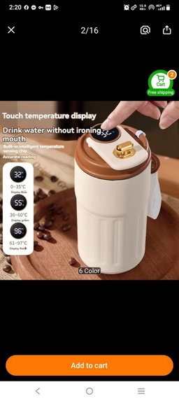 Cold and hot fup