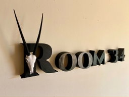 Animal Alphabet Oryx Skull 