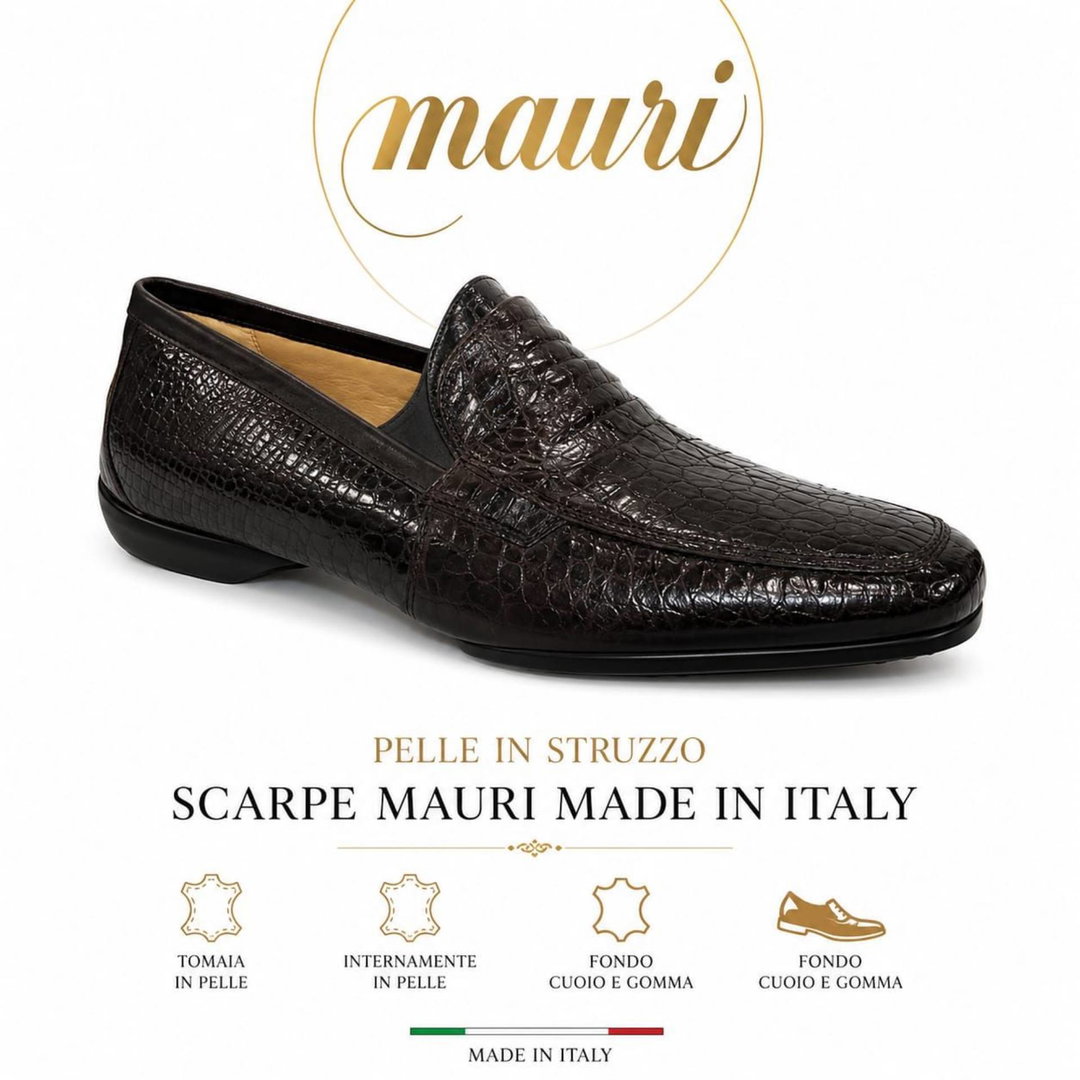 MAURY SHOES
COLOR BROWN
ALLIGATOR LEATHER
