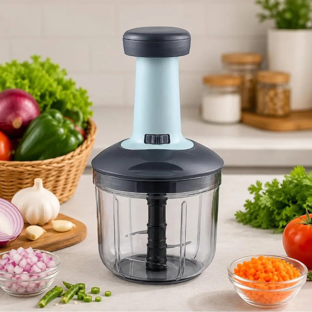 Hand Press Vegetable Chopper_0