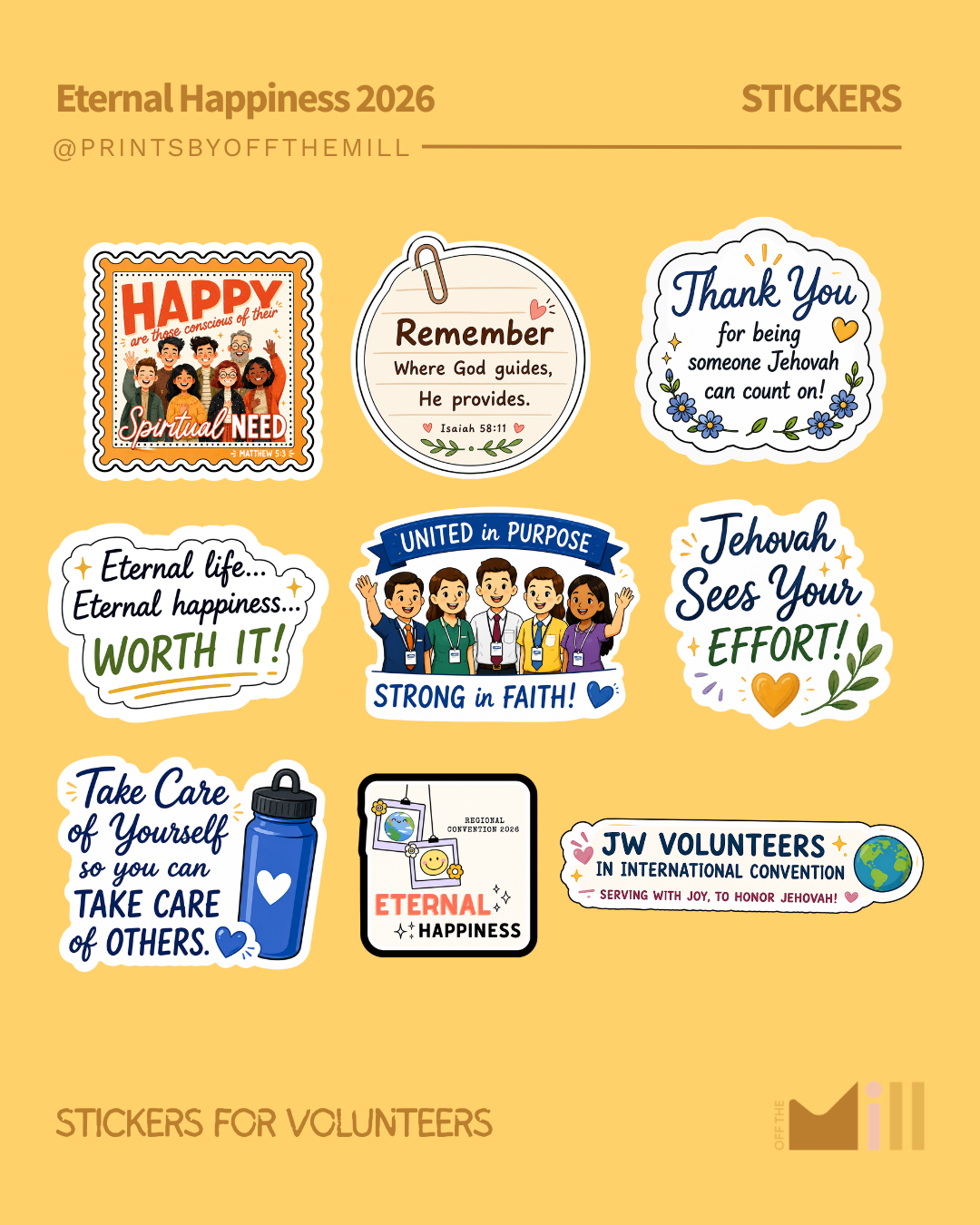 Volunteer Encouragement Stickers_0