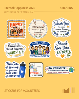 Volunteer Encouragement Stickers