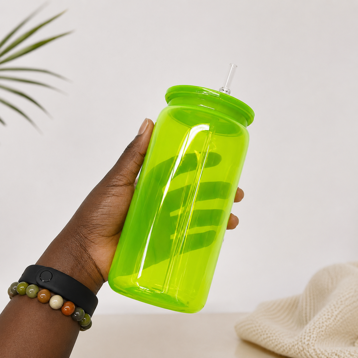 VERRE PLASTIQUE VERT_0