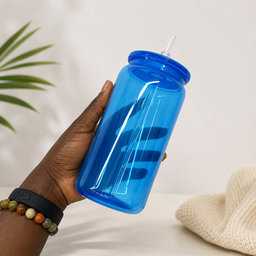 VERRE PLASTIQUE BLEU