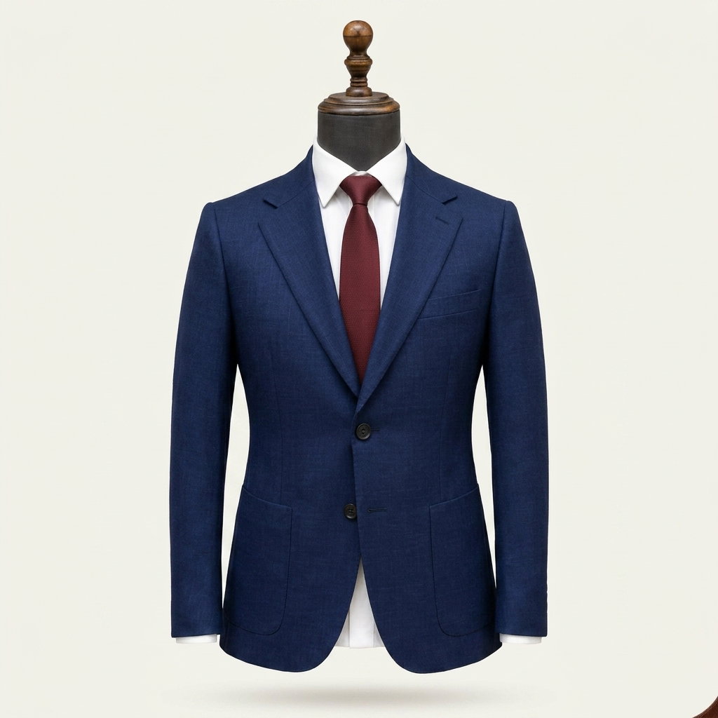 BLAZERS HOMME BLEU FONCÉ_0