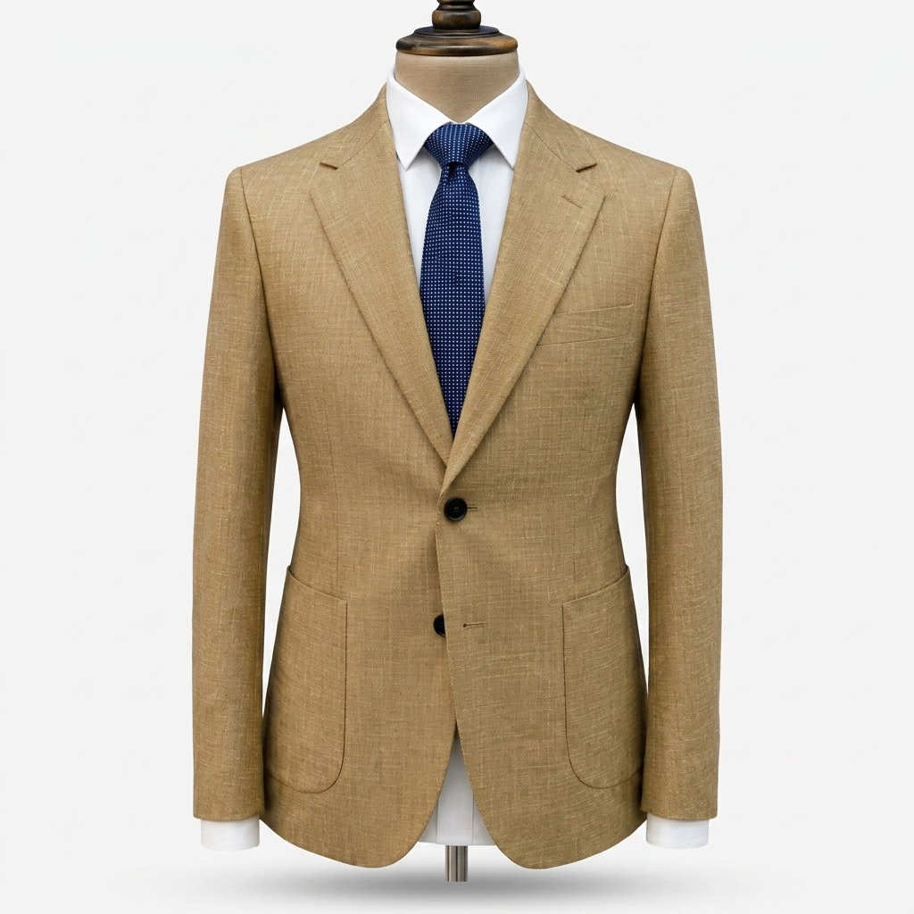 BLAZERS HOMME BEIGE DORÉ _0