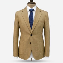 BLAZERS HOMME BEIGE DORÉ 