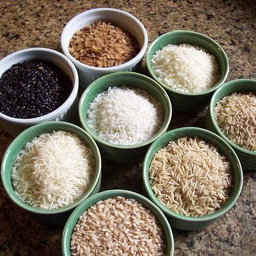 Quality local rice, beans