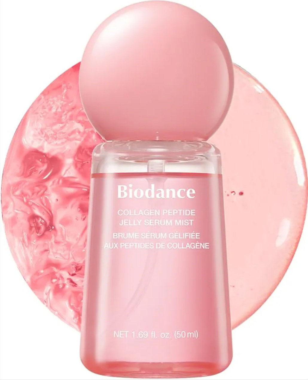 BIODANCE Collagen Peptides Jelly Serum Mist, Brume de Sérum Visage Hydratante au Collagène - 50 ML