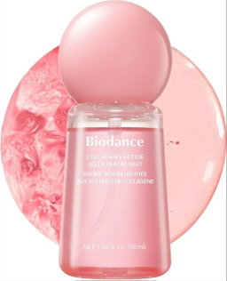 BIODANCE Collagen Peptides Jelly Serum Mist, Brume de Sérum Visage Hydratante au Collagène - 50 ML