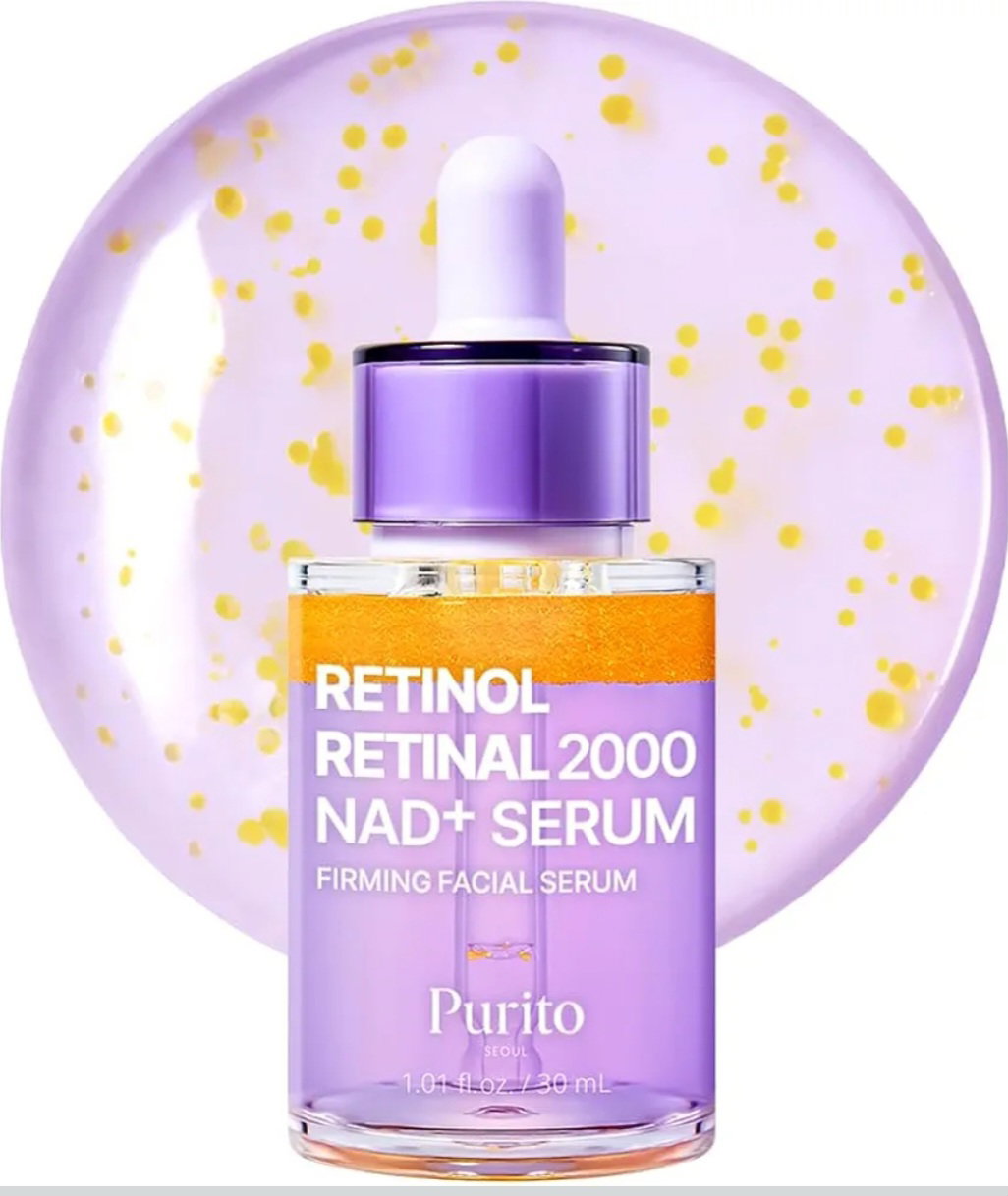 PURITO Retinol + Retinal Serum pour peaux sensibles, 30 ml