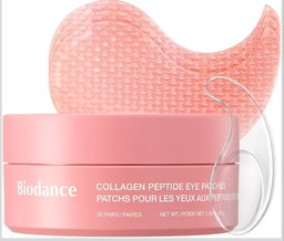 BIODANCE Collagen, Patchs Yeux Hydrogel aux Peptides de Collagène  60 Patchs