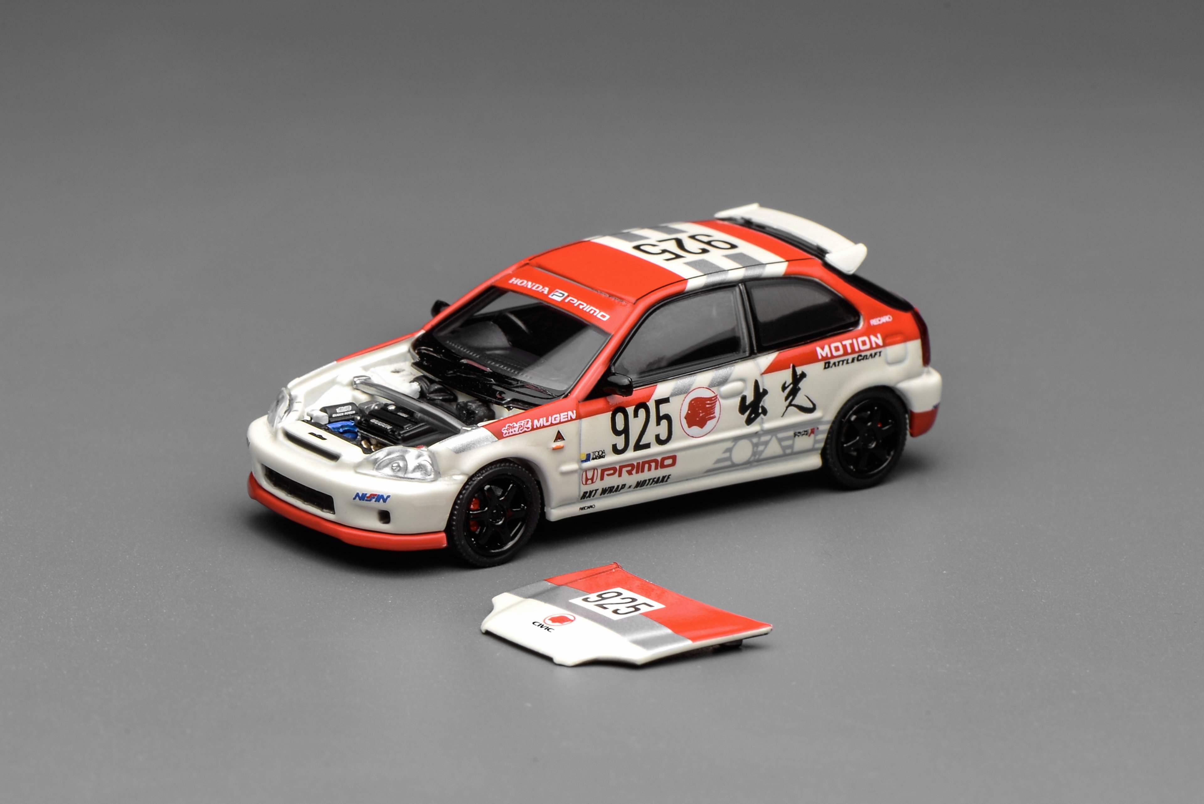 MOTOR HELIX MODEL 1/64 HONDA CIVIC TYPE-R (EK9)_6