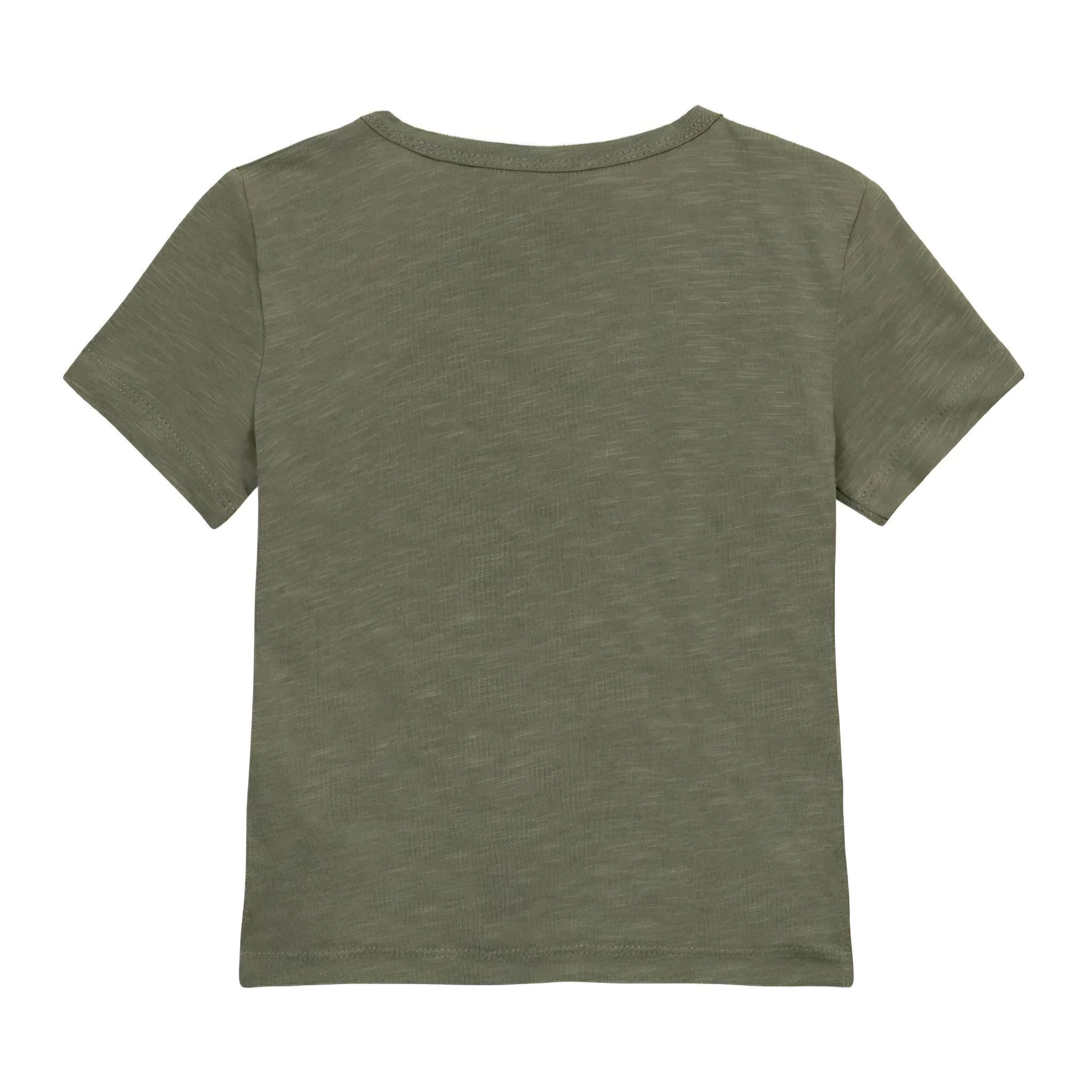 Minoti Boys Smart T-Shirt Khaki_2